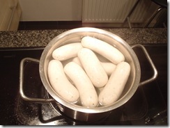 Steffans Favourite white sausage